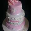 Pink and White Tiers