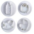 Baby themed plunger cutter set